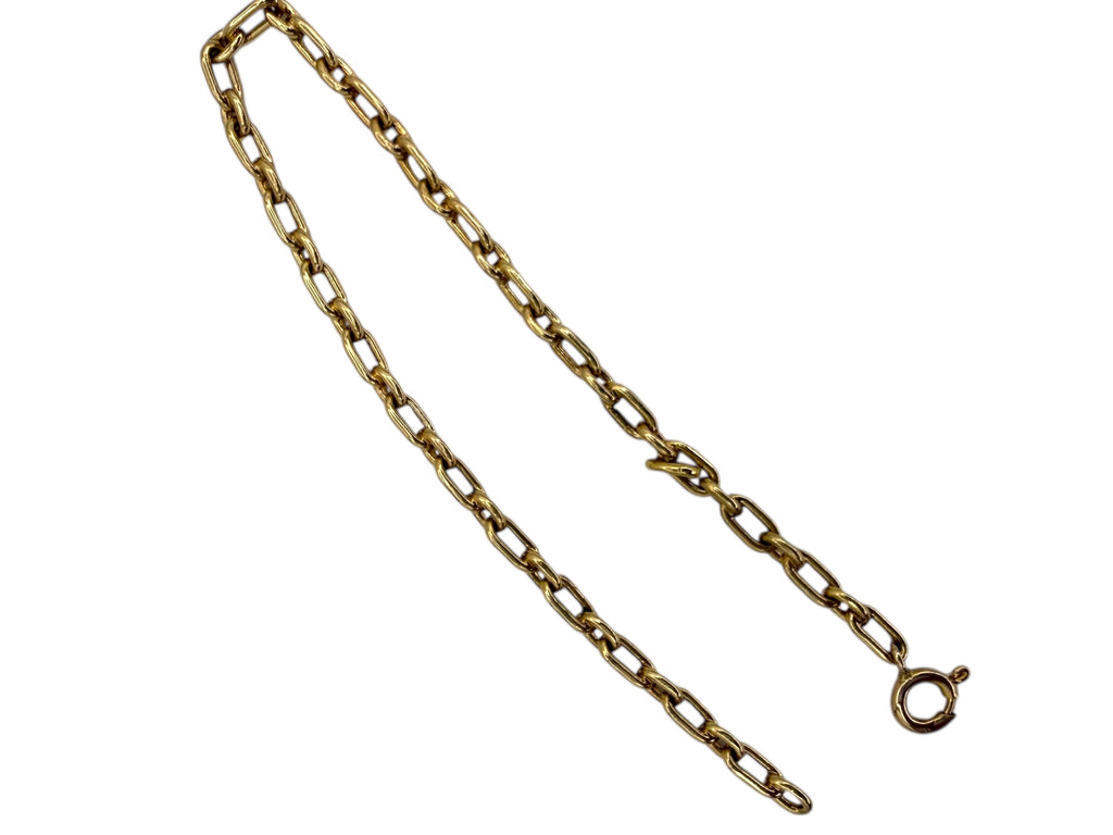 14k Cable Link Bracelet