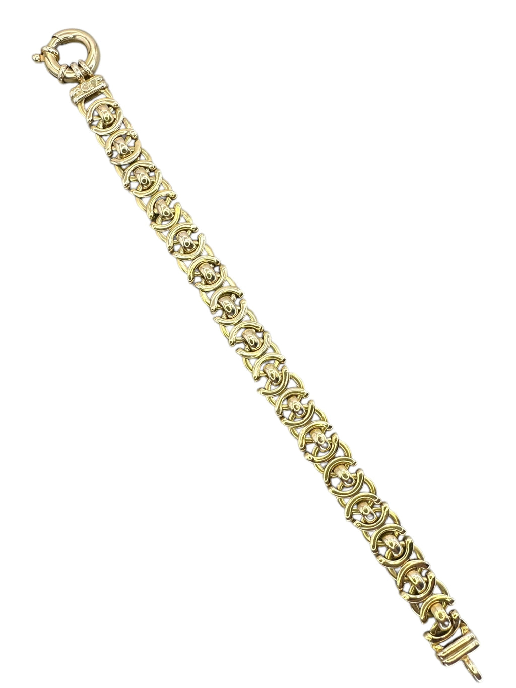 14k Byzantine Link Bracelet