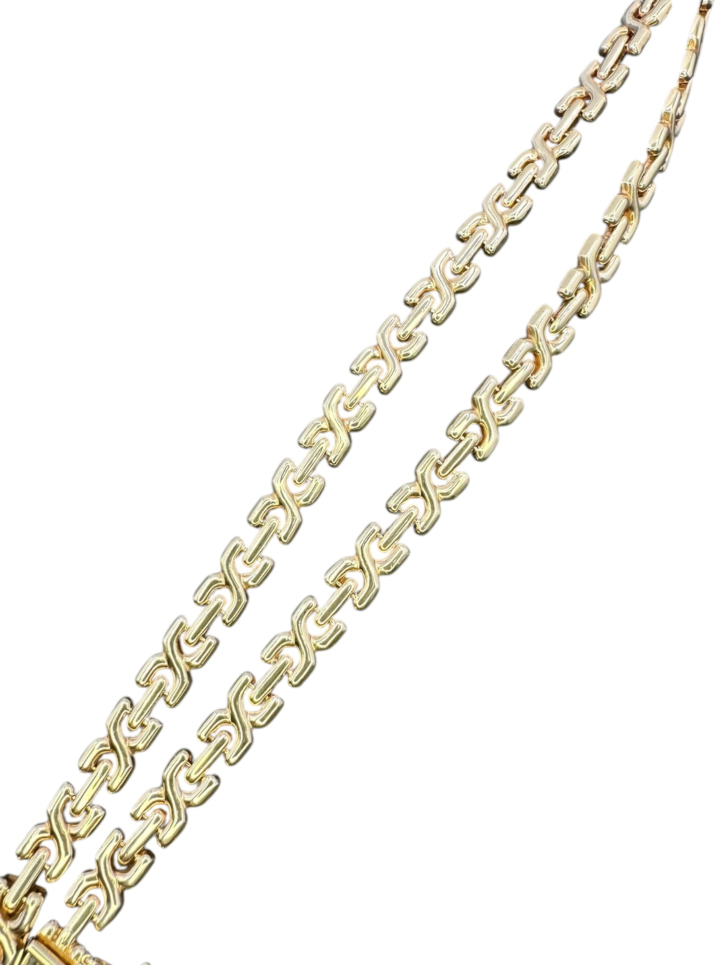 14k X Link Collar Necklace