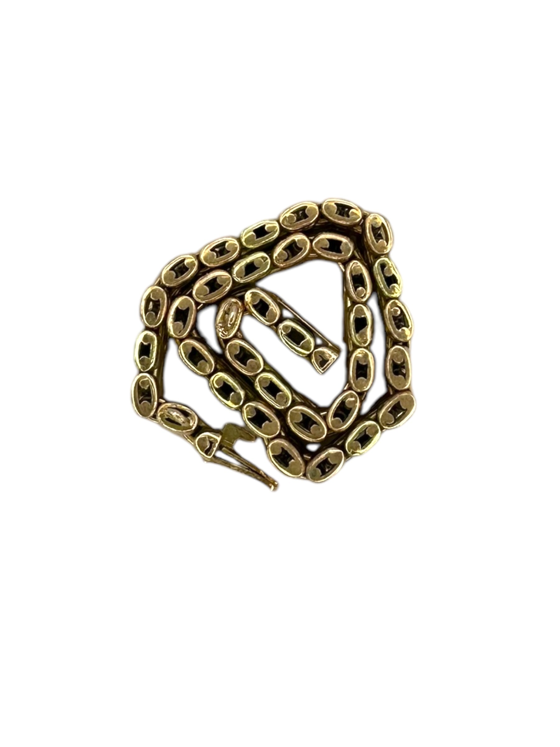 14k Imperial Russian Gate Link Bracelet