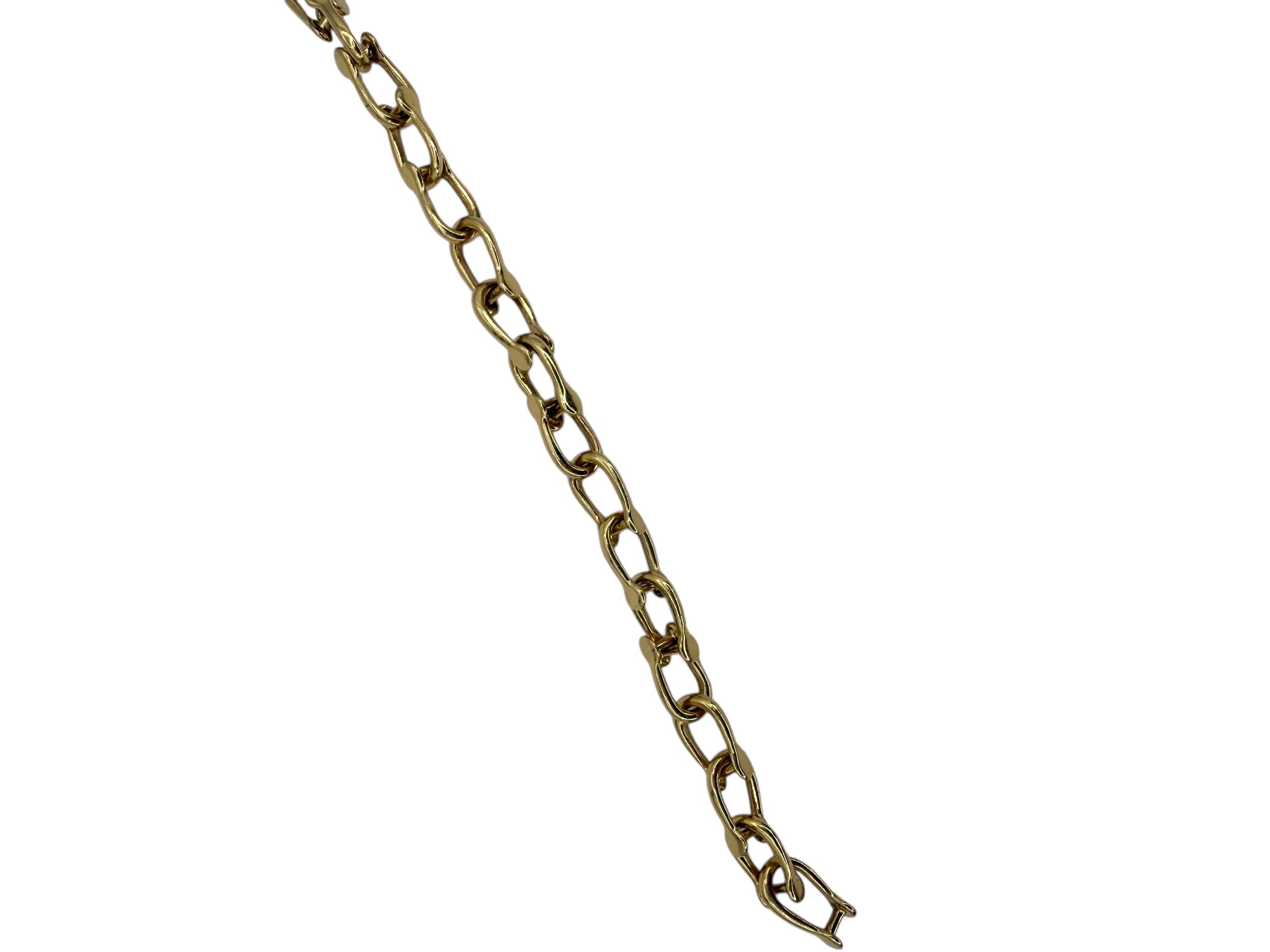 14k Shackle Link Bracelet
