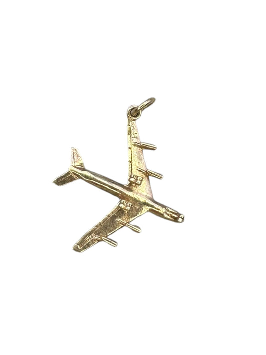 14k Airplane Charm