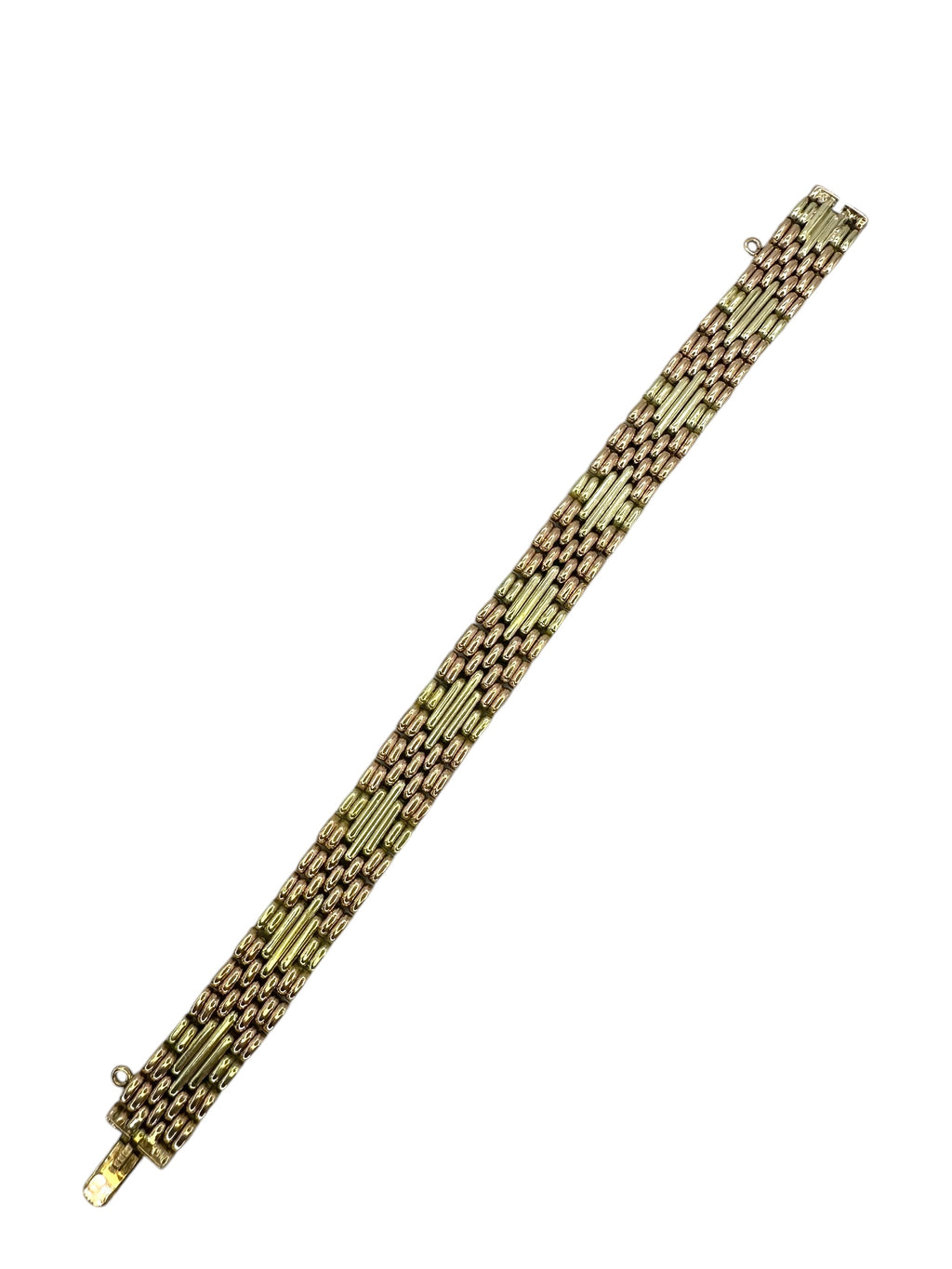 14k Imperial Russian Gate Link Bracelet