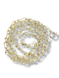 18k Organic Link Necklace