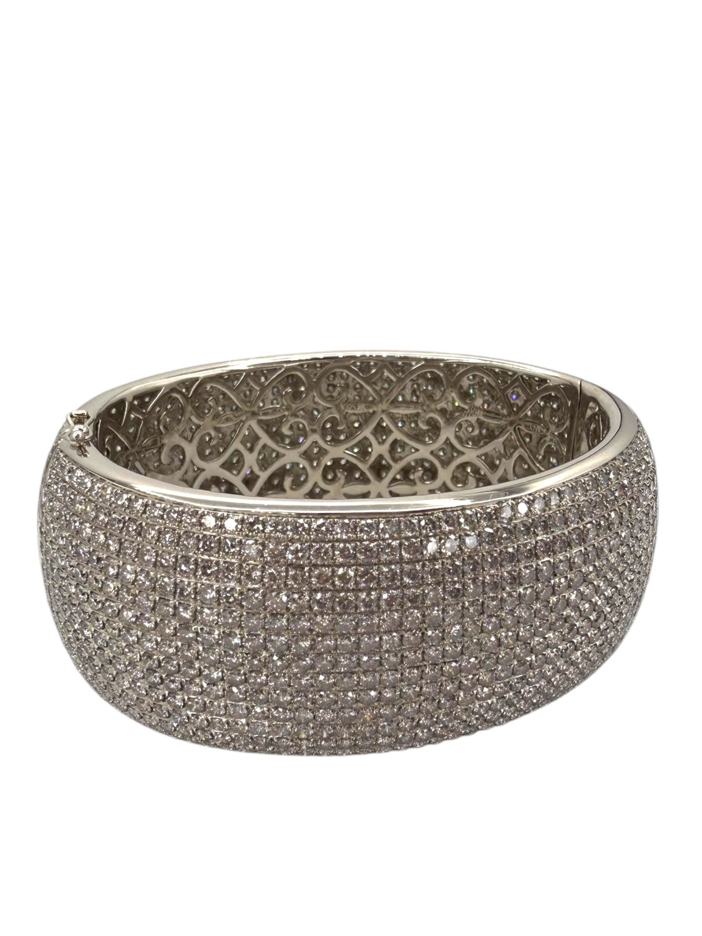 18k Diamond Bangle Bracelet