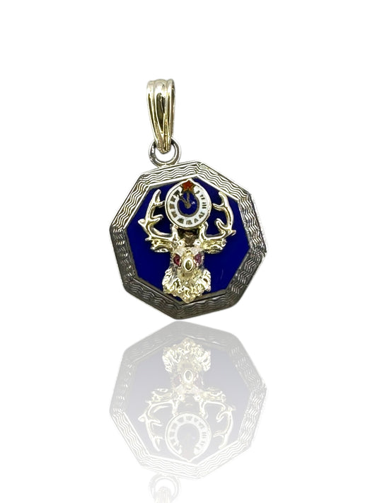 14k BPOE Elk Pendant