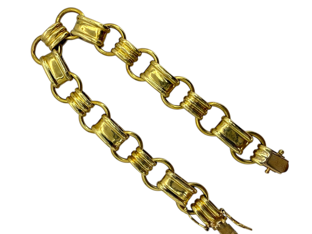 18k Diamond Chunky Bracelet