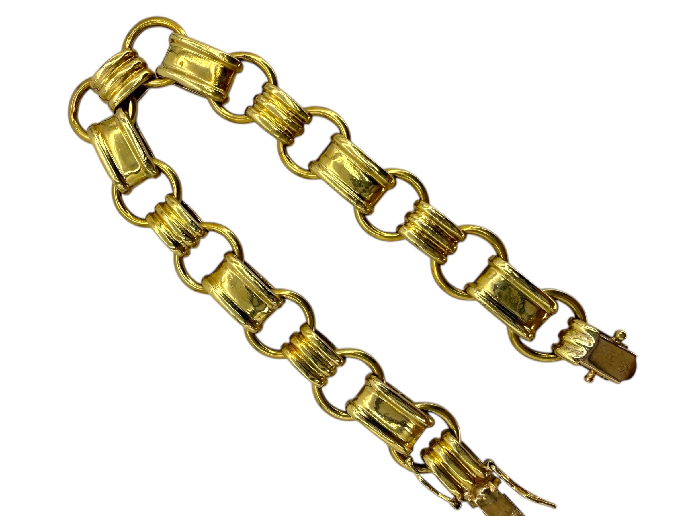 18k Diamond Chunky Bracelet