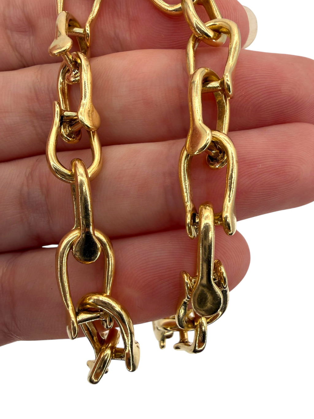 14k Shackle Link Bracelet