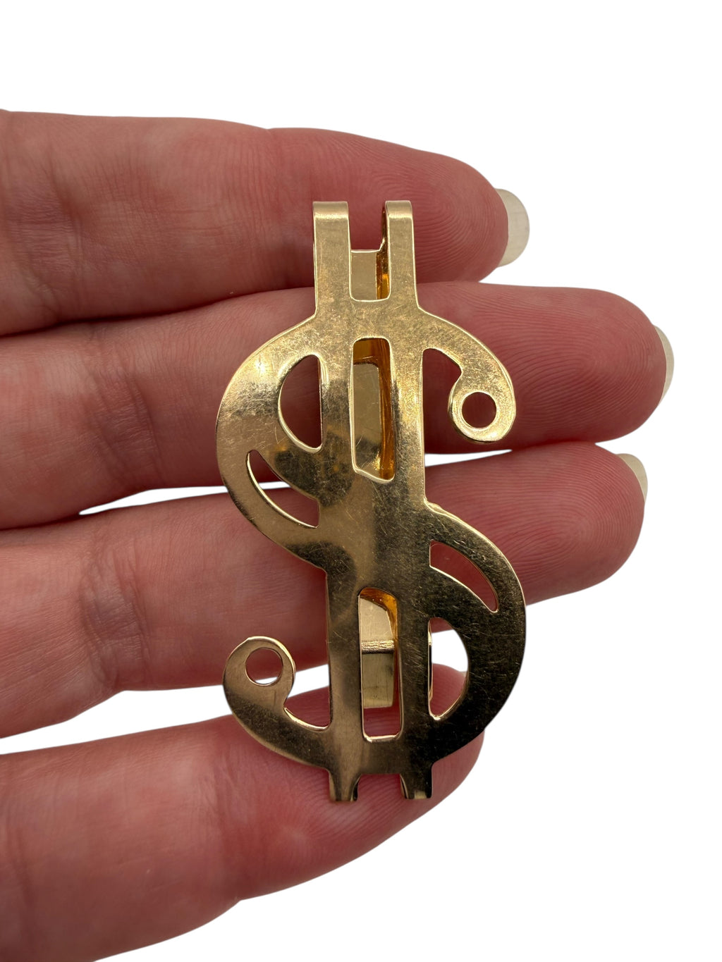 14k Dollar Sign Money Clip