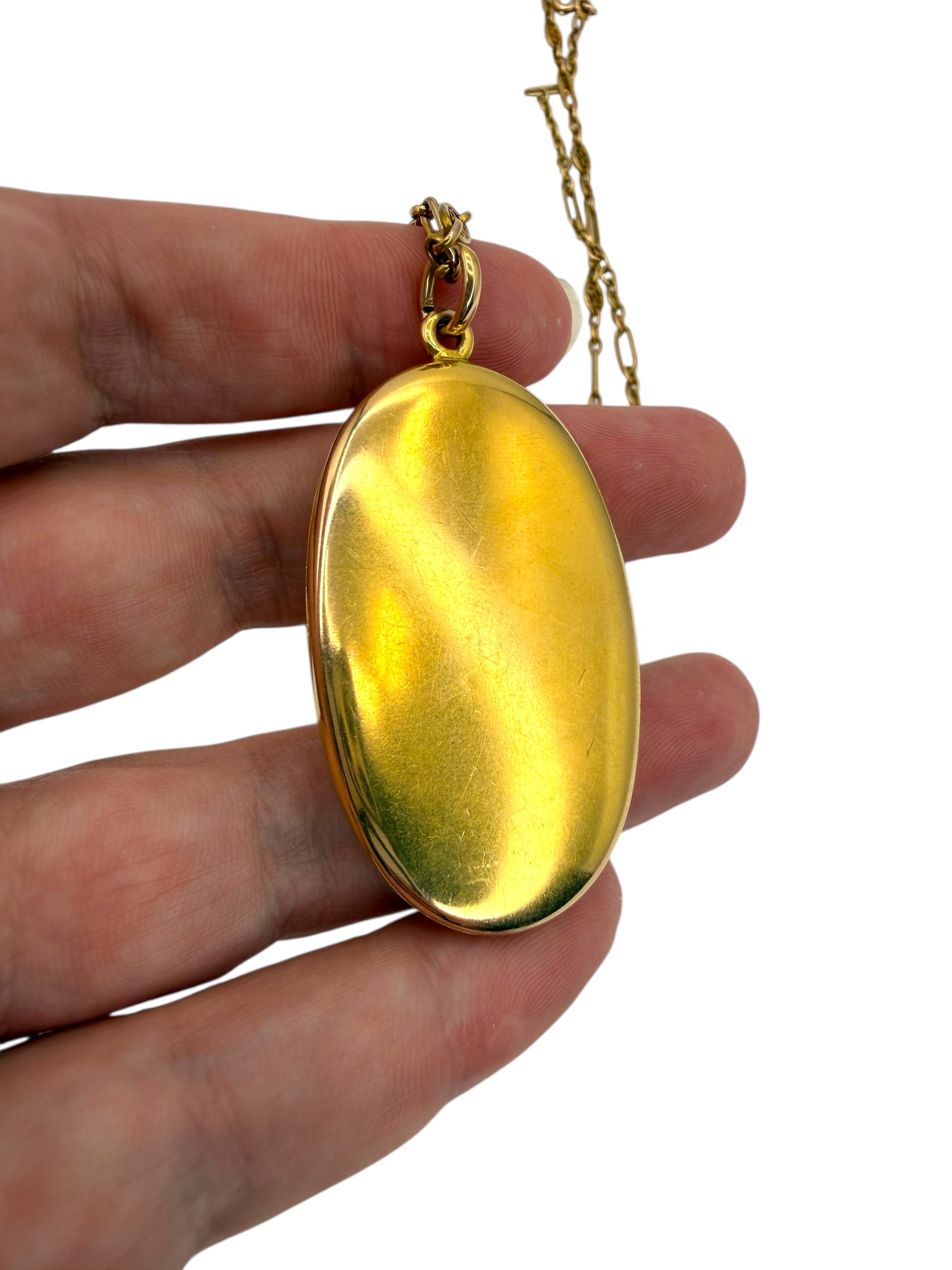 15k Antique Locket