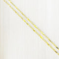 14k Fancy Bar Link Chain Necklace