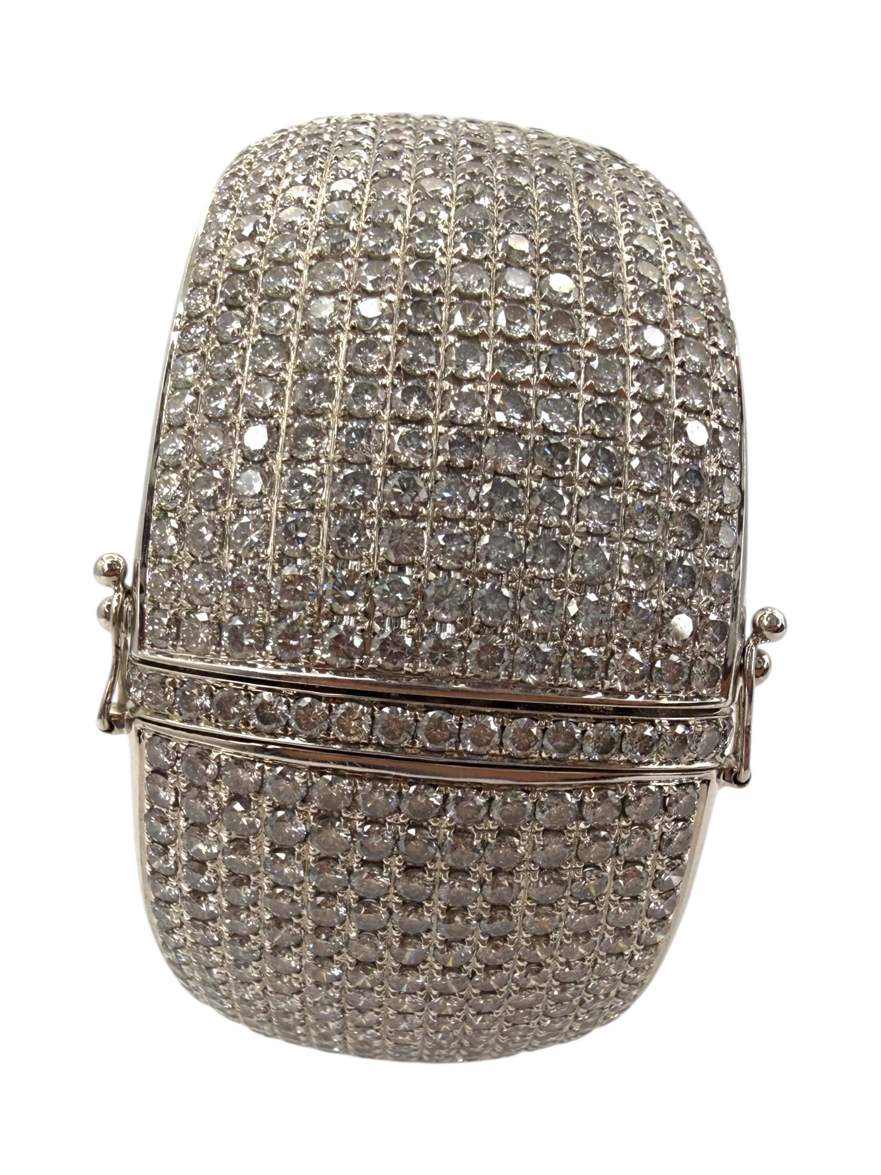 18k Diamond Bangle Bracelet