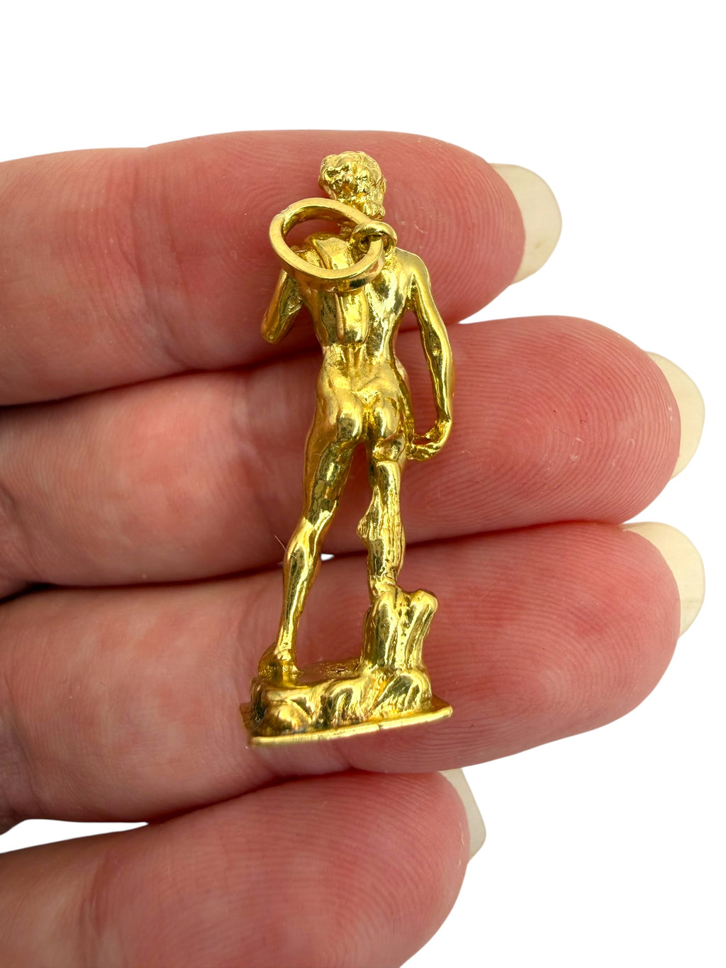 18k David Pendant