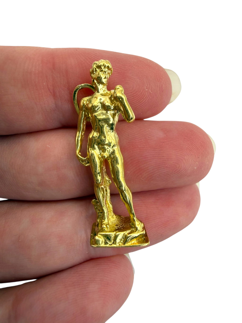 18k David Pendant