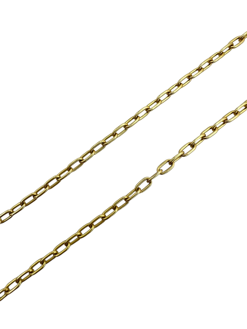 18k Cable Link Necklace