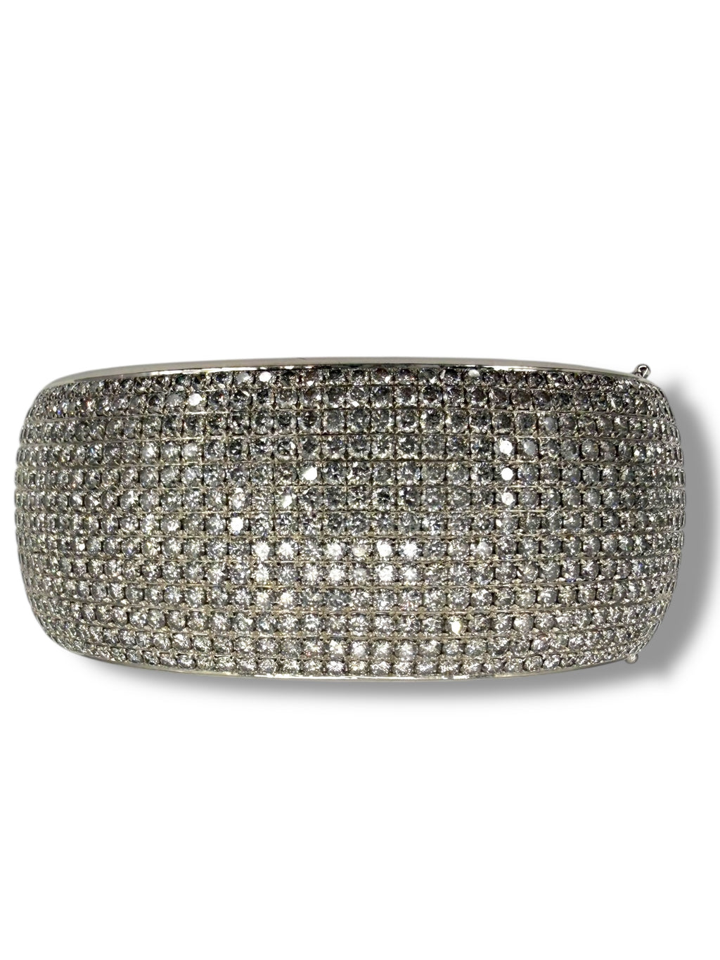 18k Diamond Bangle Bracelet