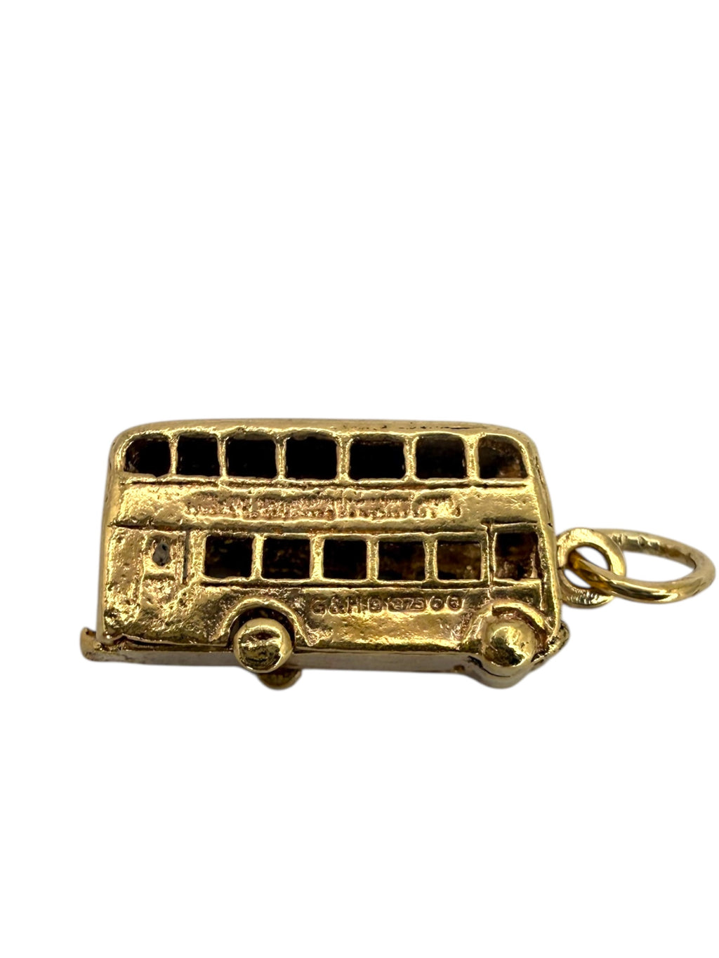 9k Double Decker Bus Charm