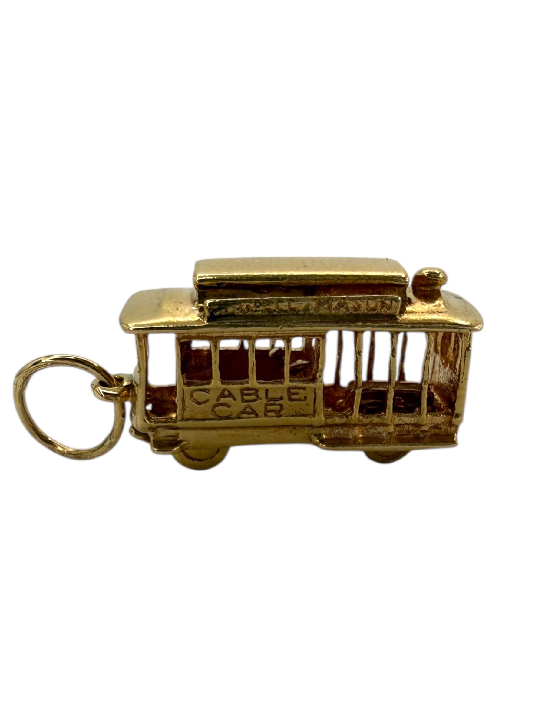 14k San Francisco Cable Car Charm