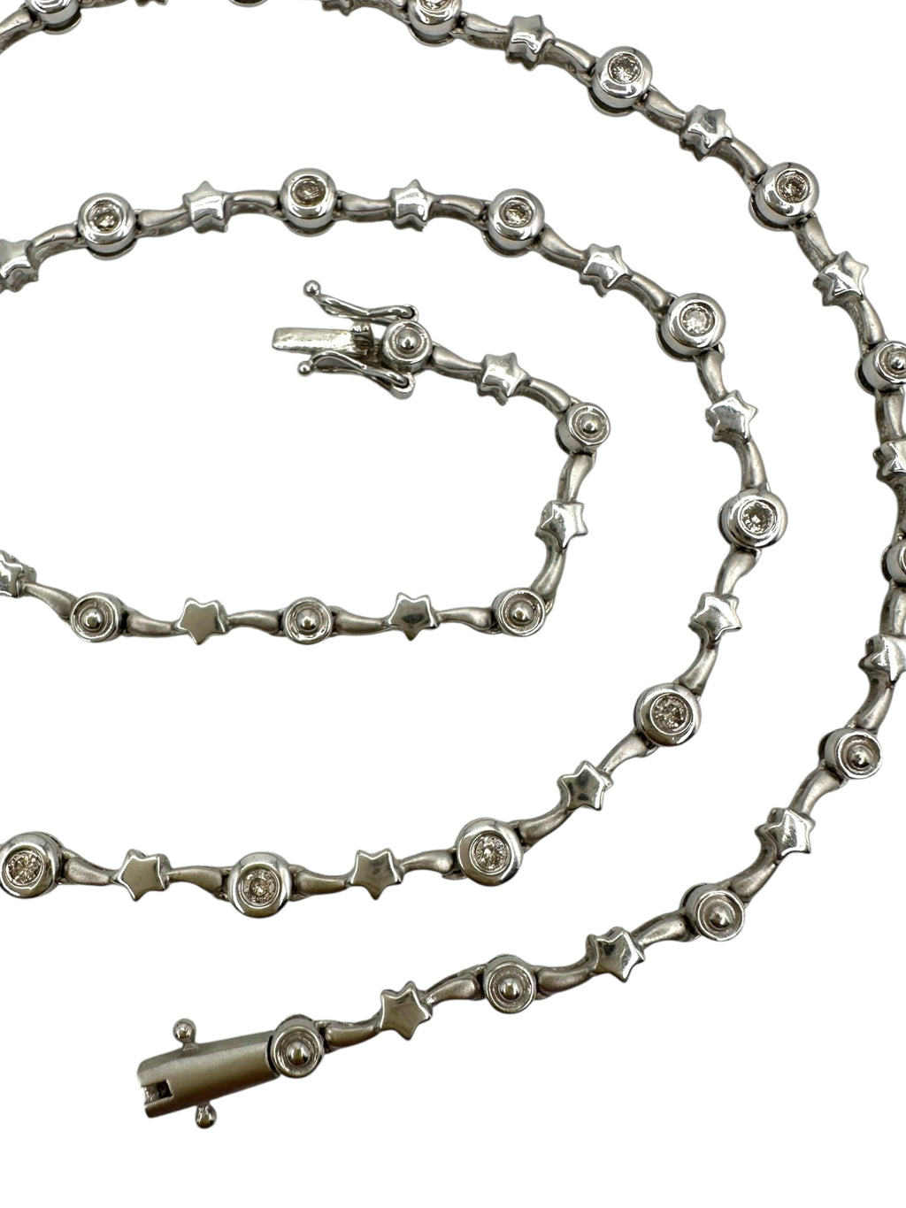 14k Diamond Shooting Star Necklace