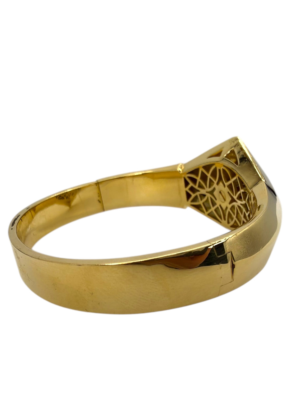 18k Diamond Bangle Bracelet
