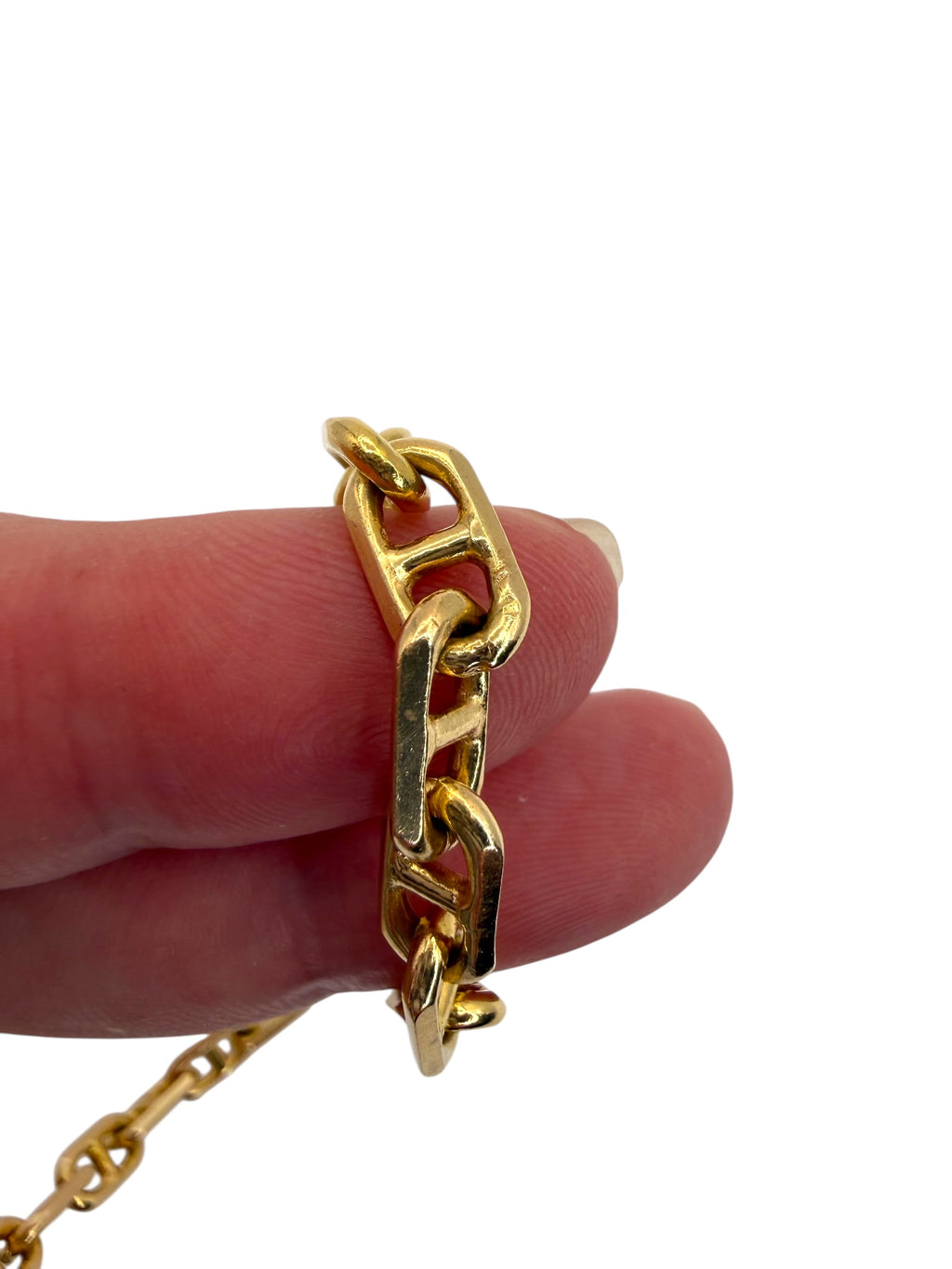 14k Chunky Anchor Link Chain Necklace
