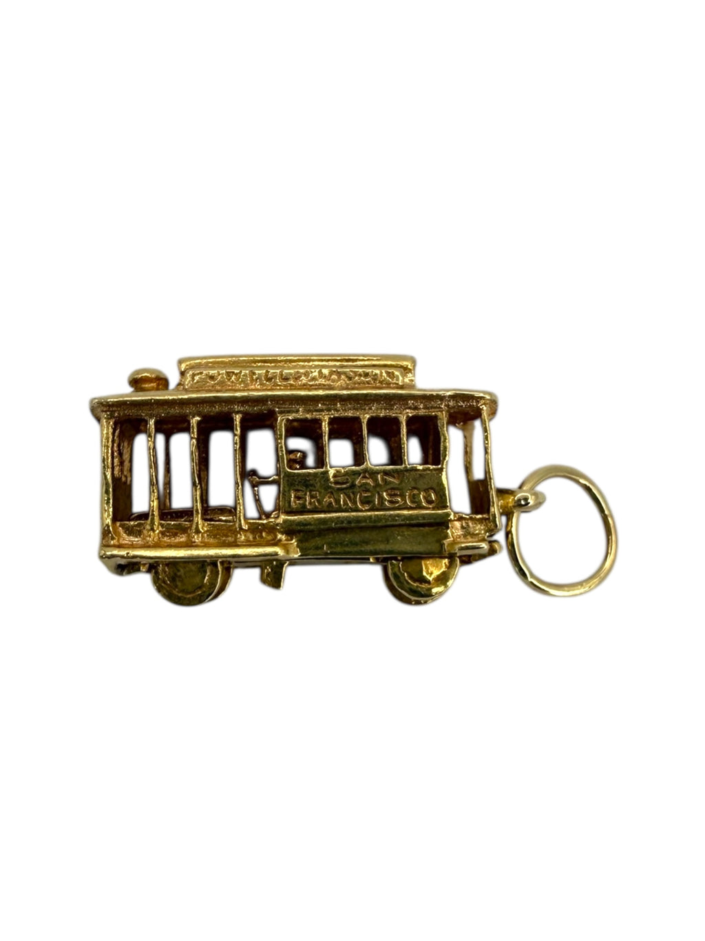 14k San Francisco Cable Car Charm