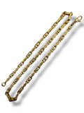 18k Fancy Link Chain Necklace