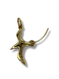 14k Flying Bird Charm