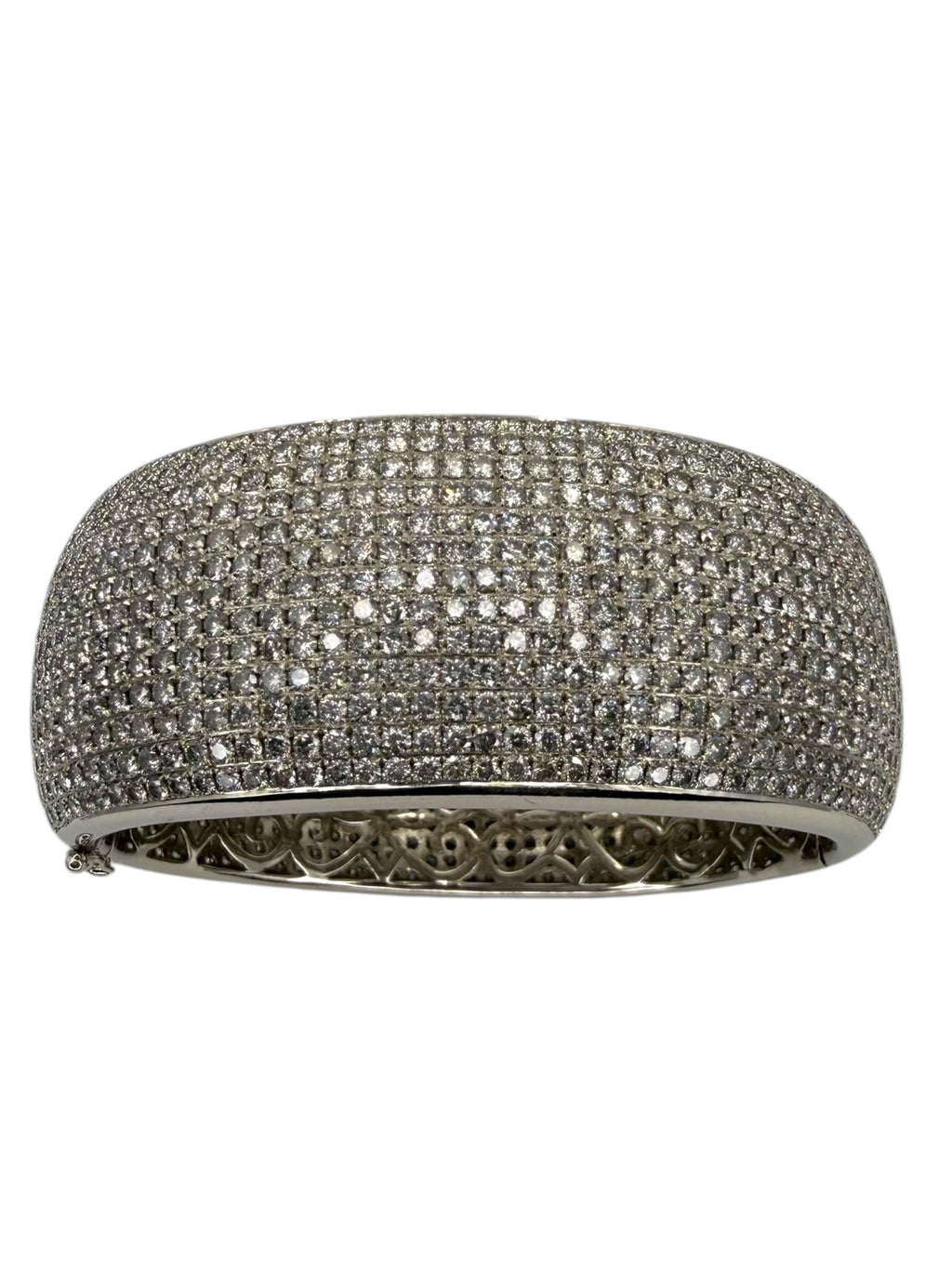 18k Diamond Bangle Bracelet