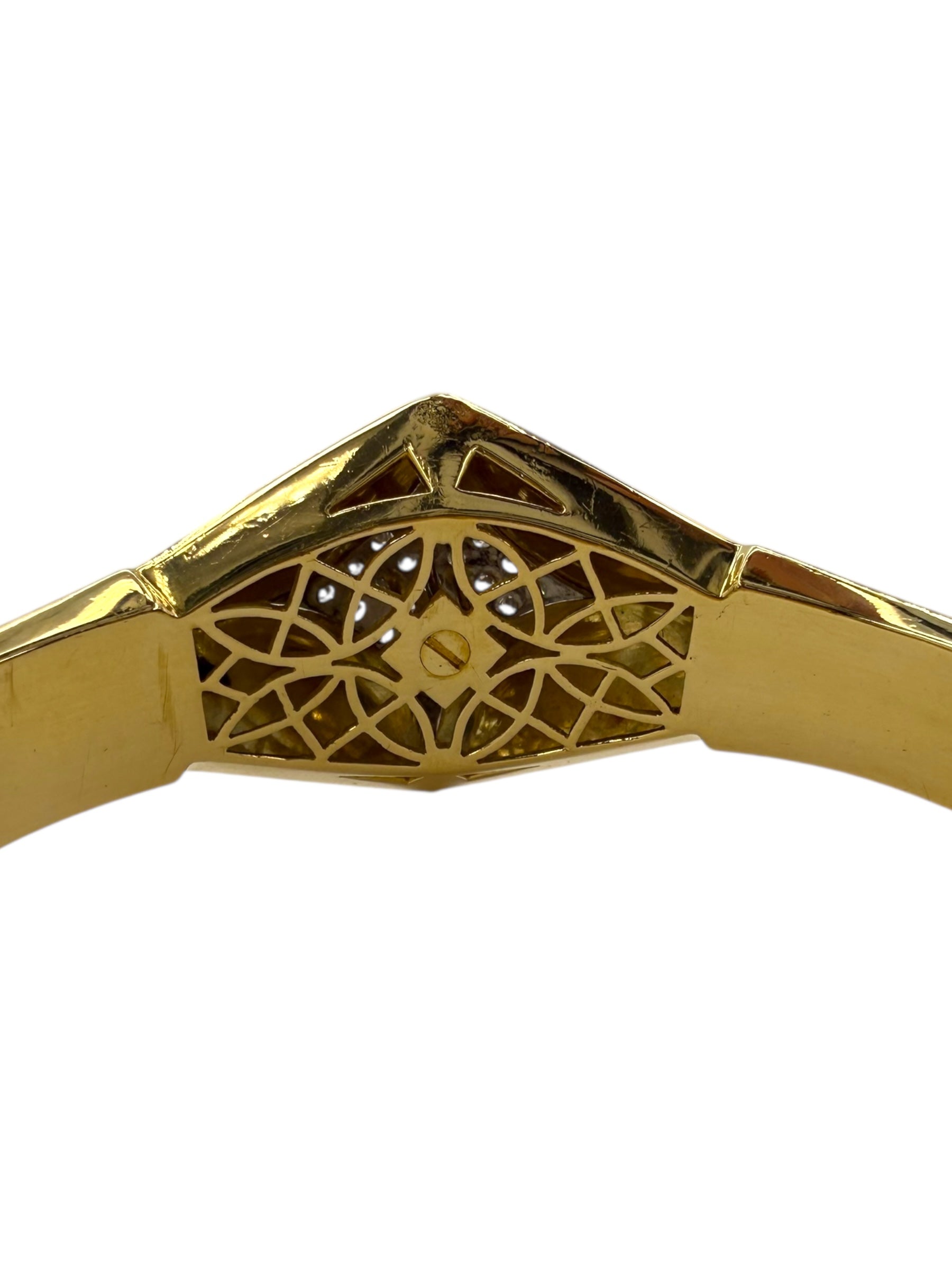 18k Diamond Bangle Bracelet