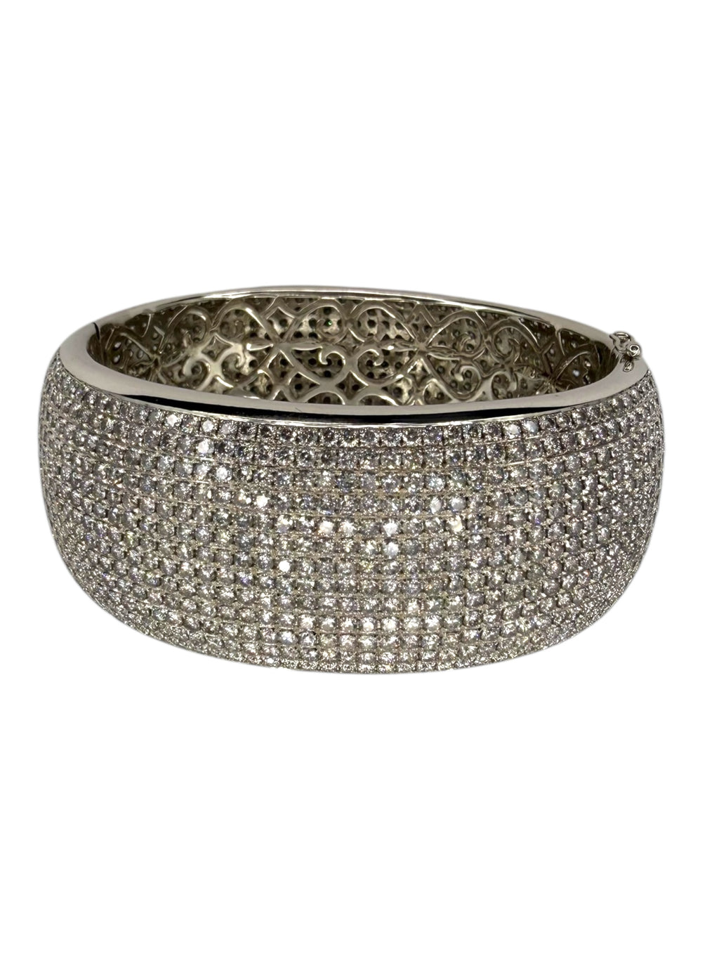 18k Diamond Bangle Bracelet