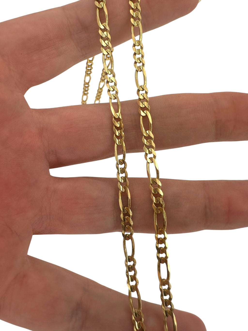 14k Figaro Chain Necklace