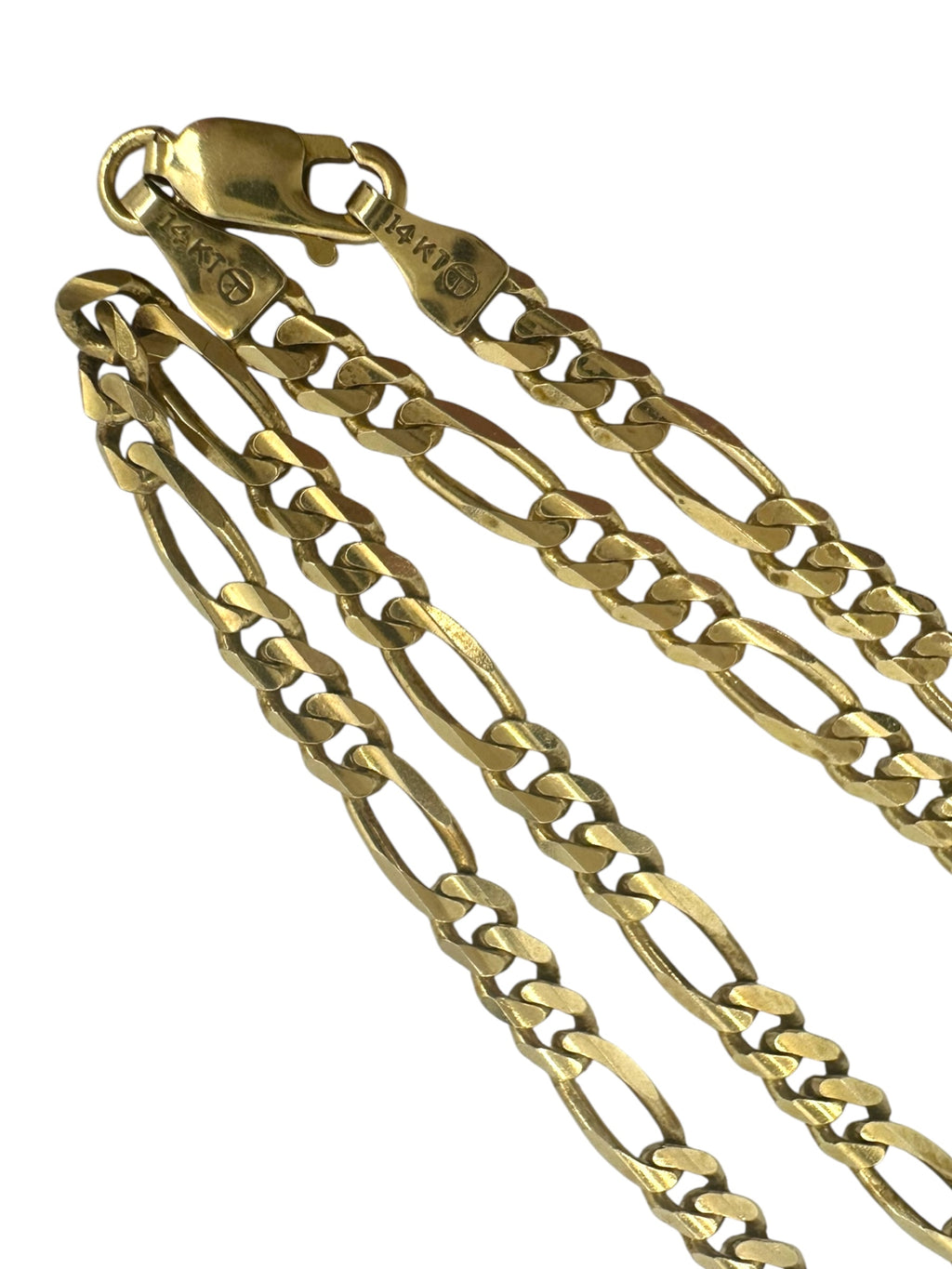 14k Figaro Chain Necklace