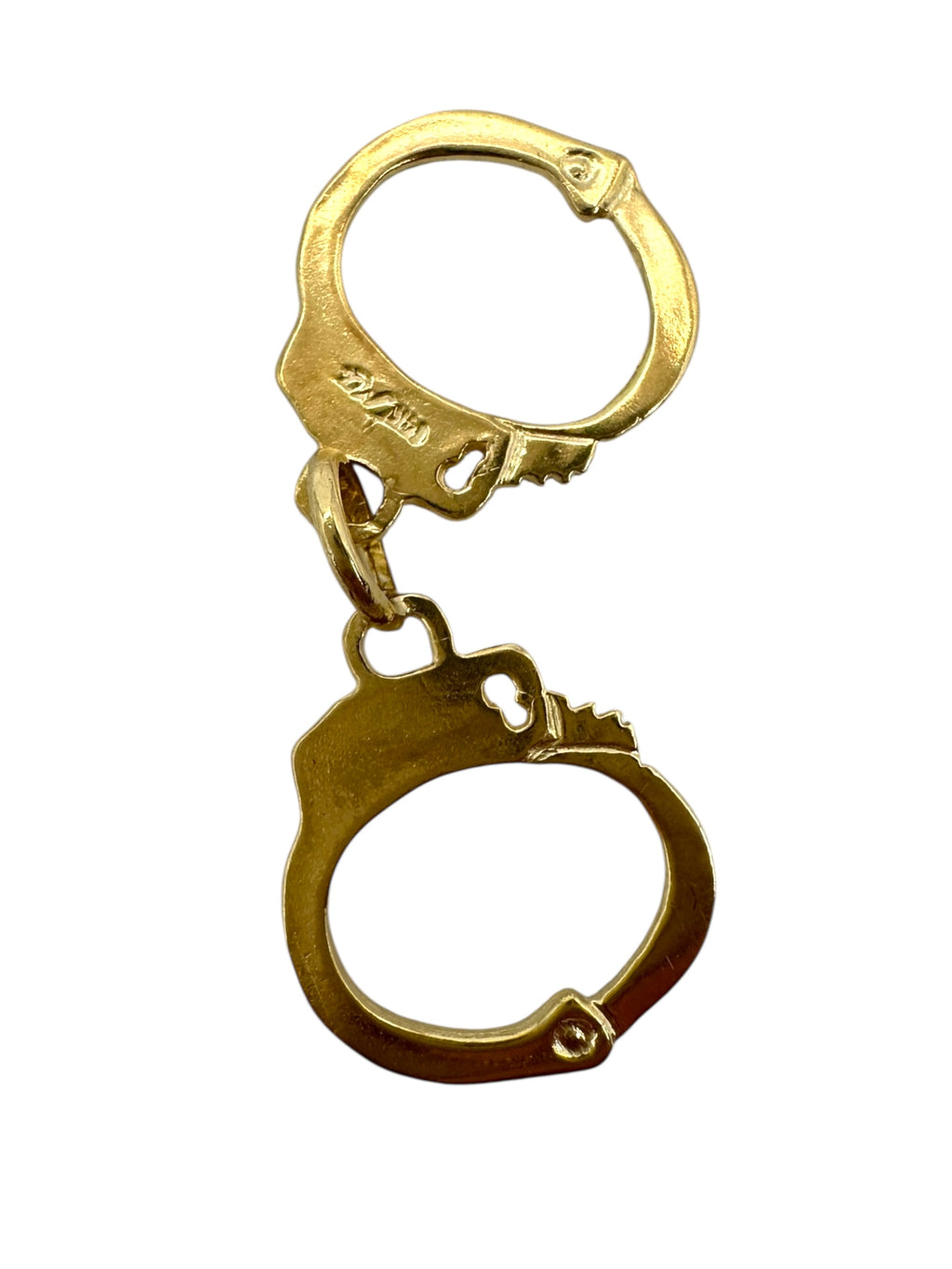 14k Handcuffs Pendant