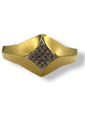 18k Diamond Bangle Bracelet