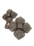 14k Diamond Clover Bypass Ring