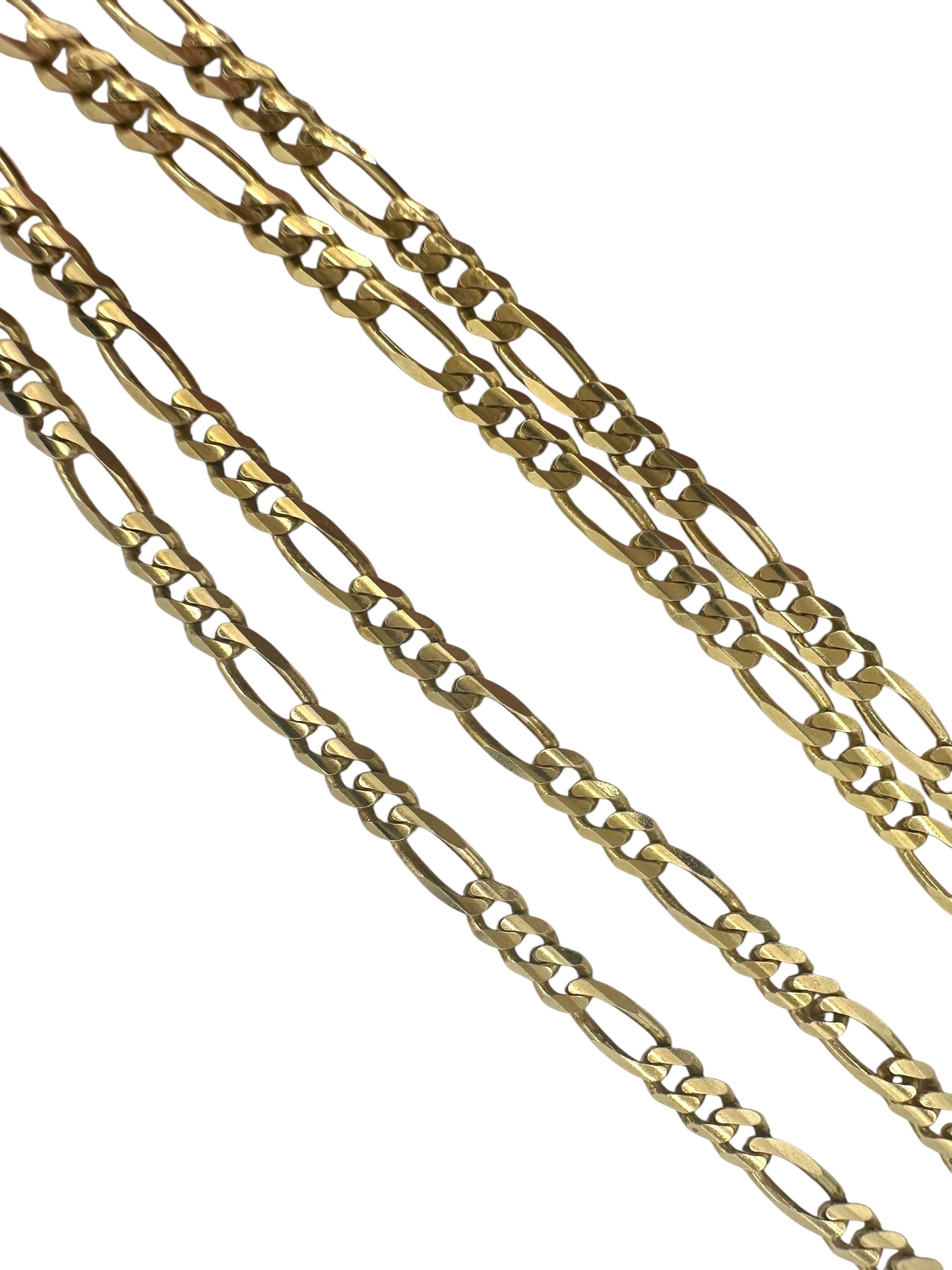 14k Figaro Chain Necklace