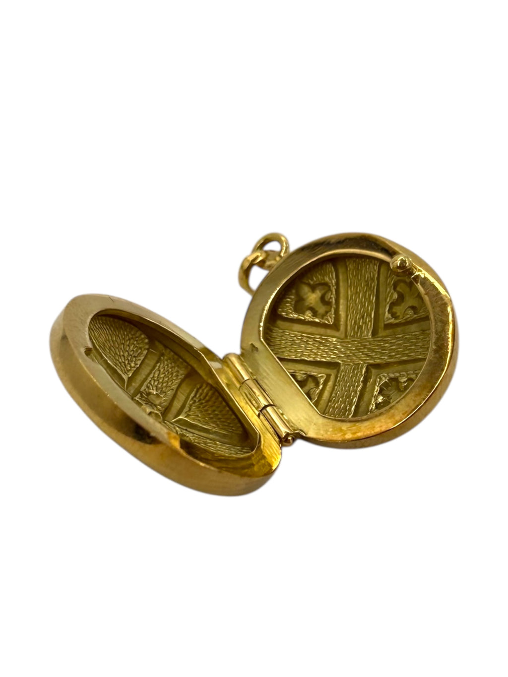 18k Enamel Locket