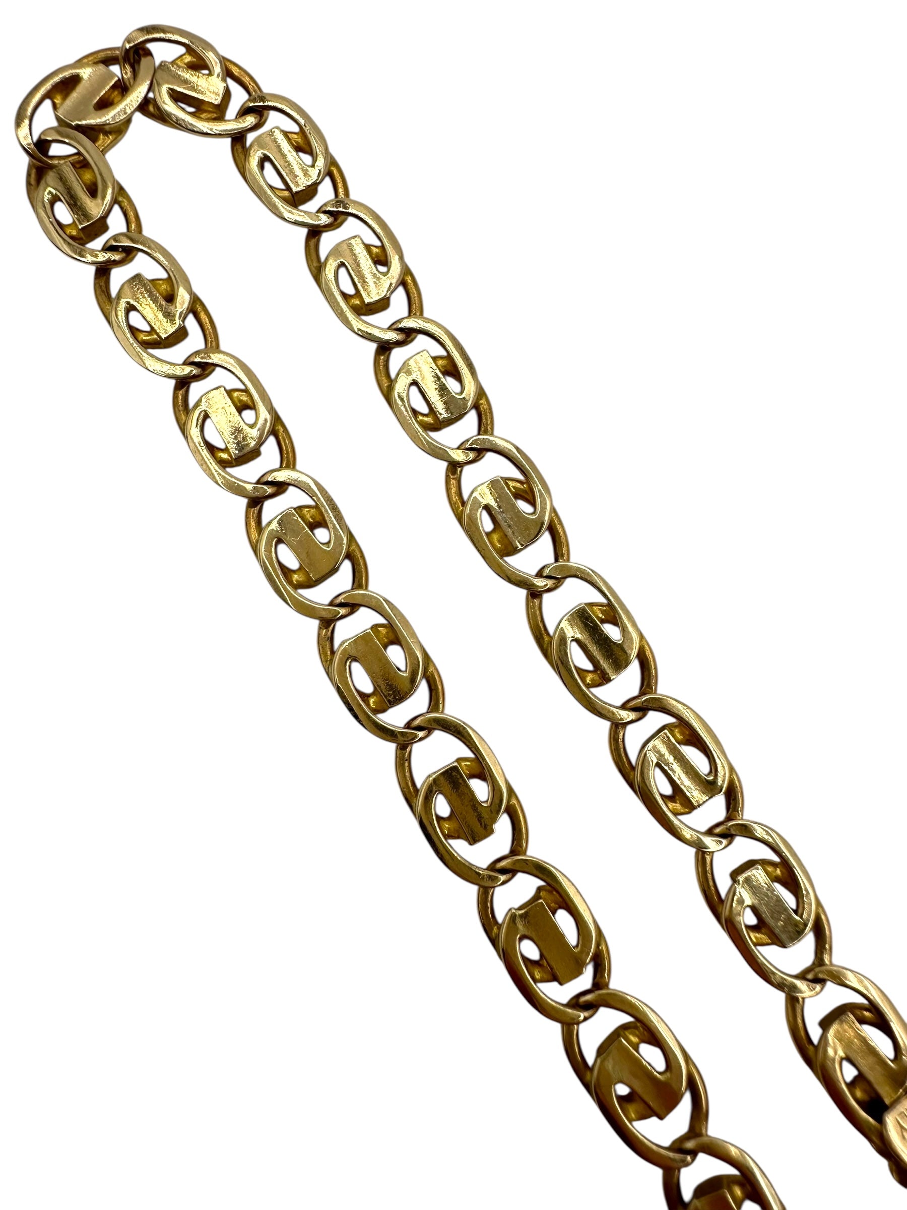 14k G Link Bracelet