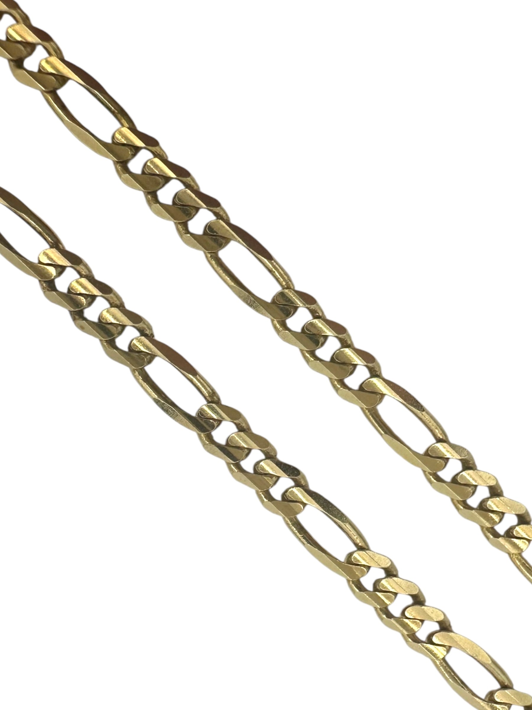 14k Figaro Chain Necklace
