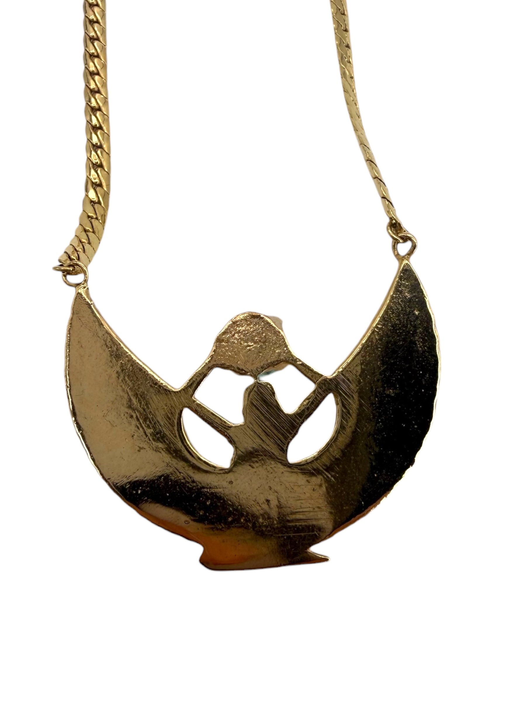 14k Zircon Isis Necklace