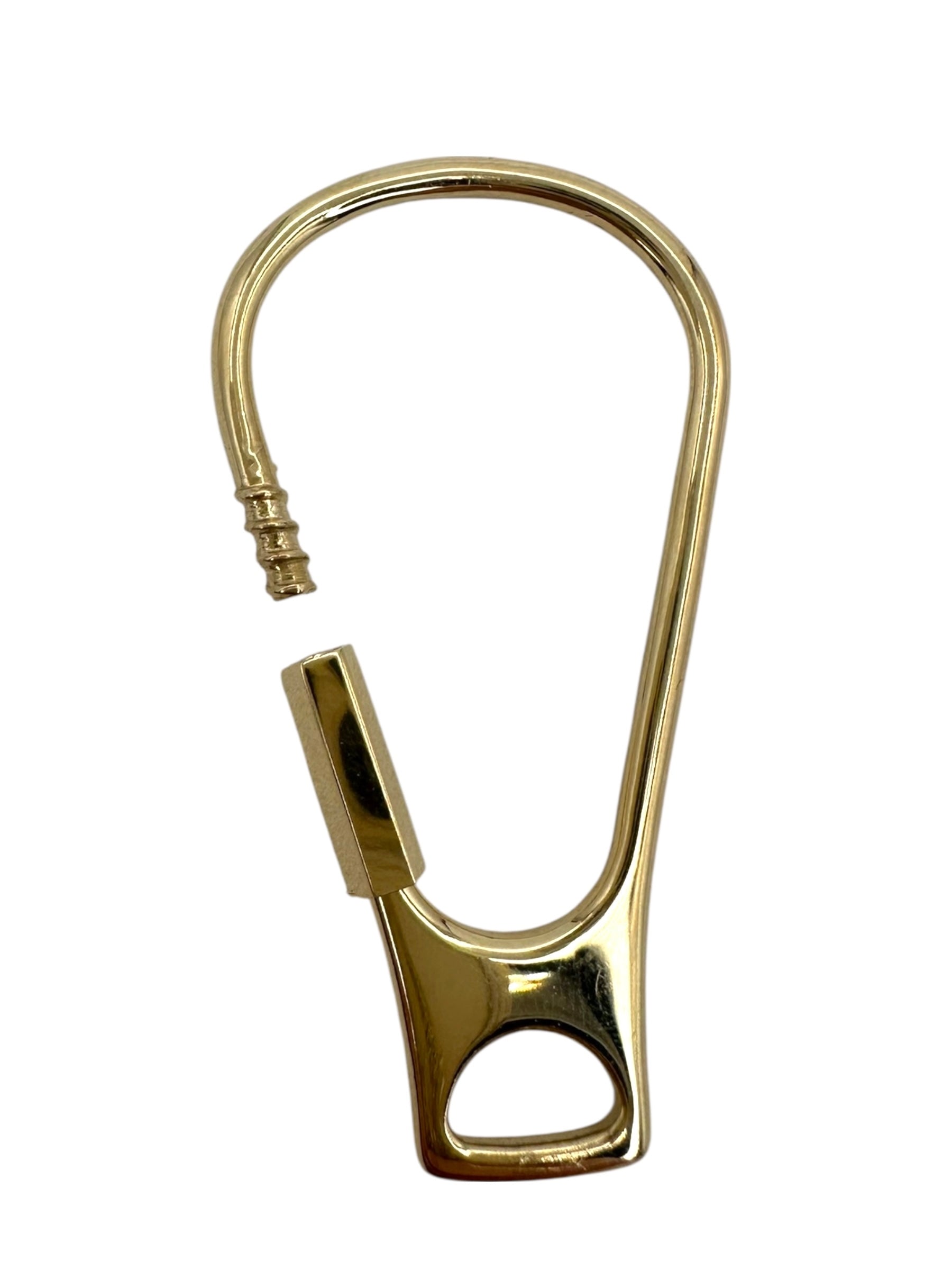 14k Carabiner Style Connector Pendant