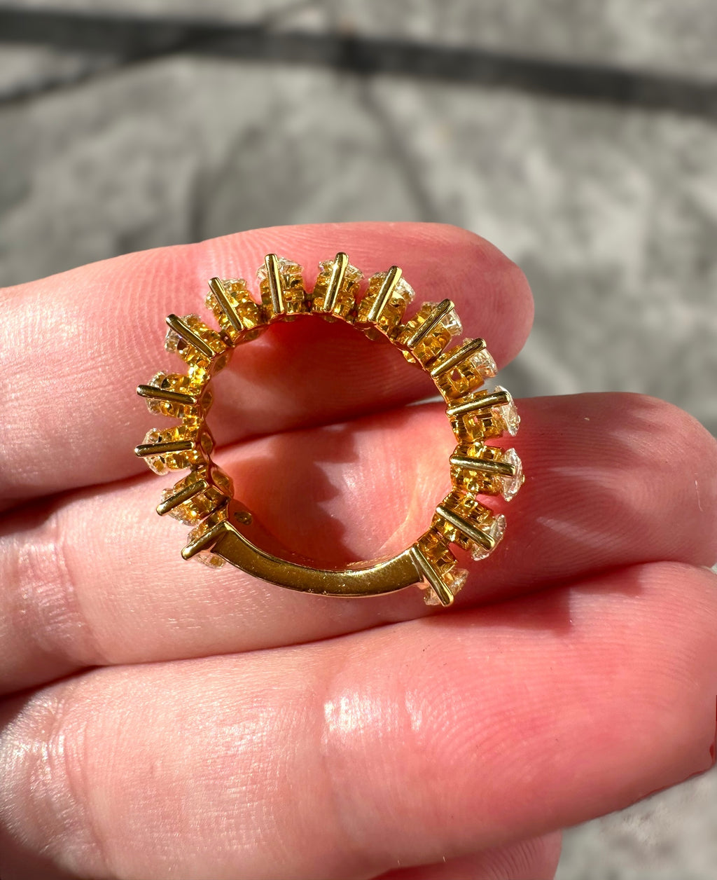 18k Flexi Diamond Band Ring