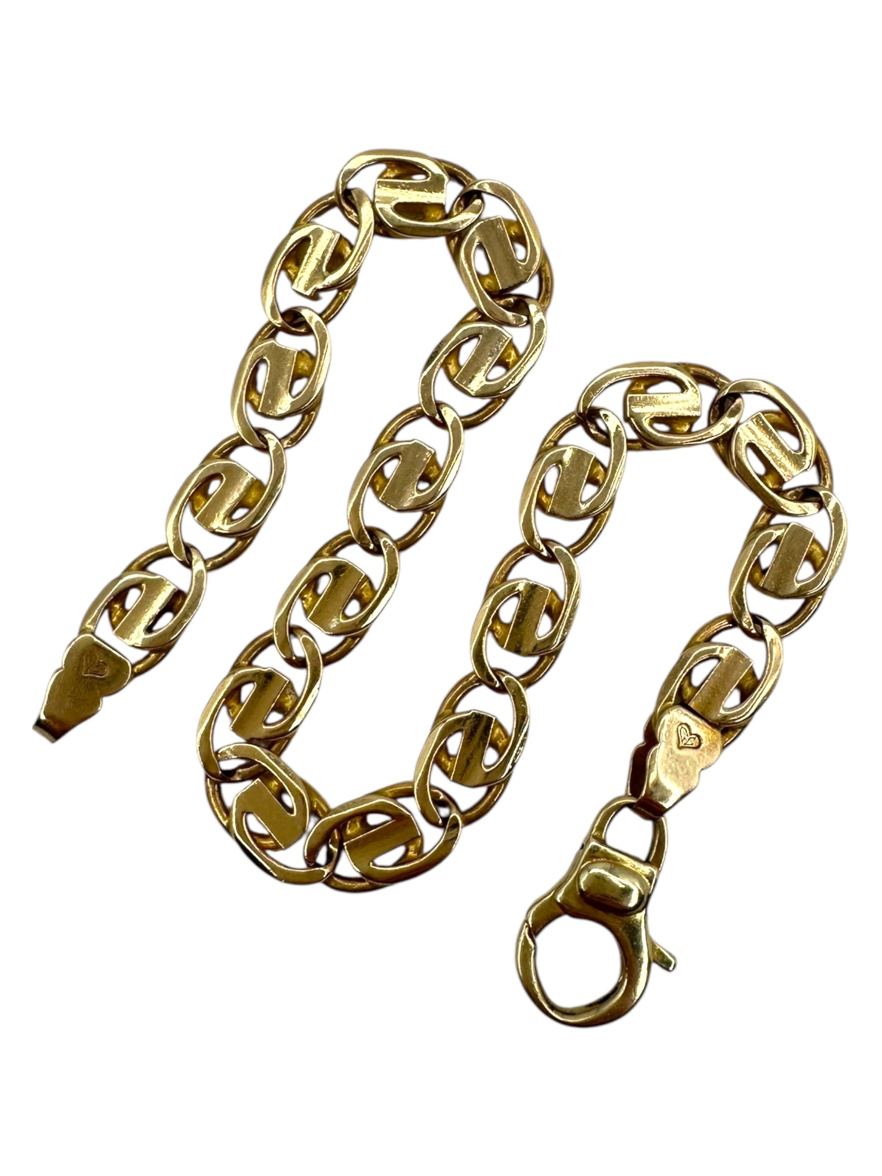 14k G Link Bracelet