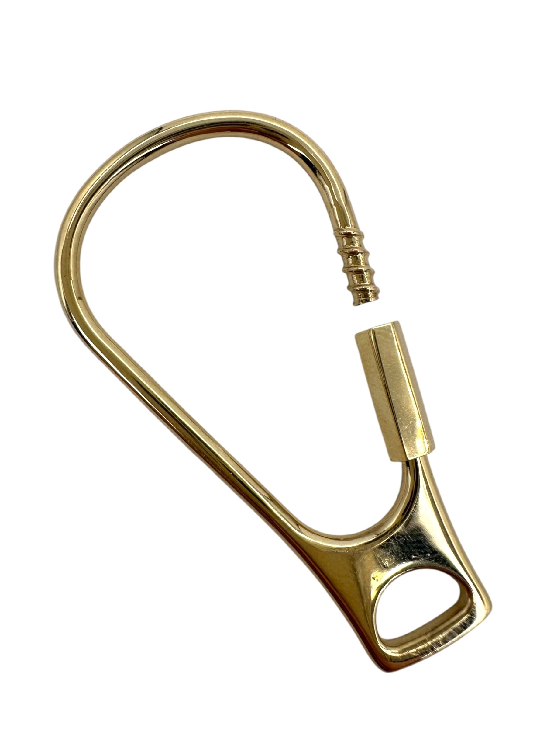 14k Carabiner Style Connector Pendant