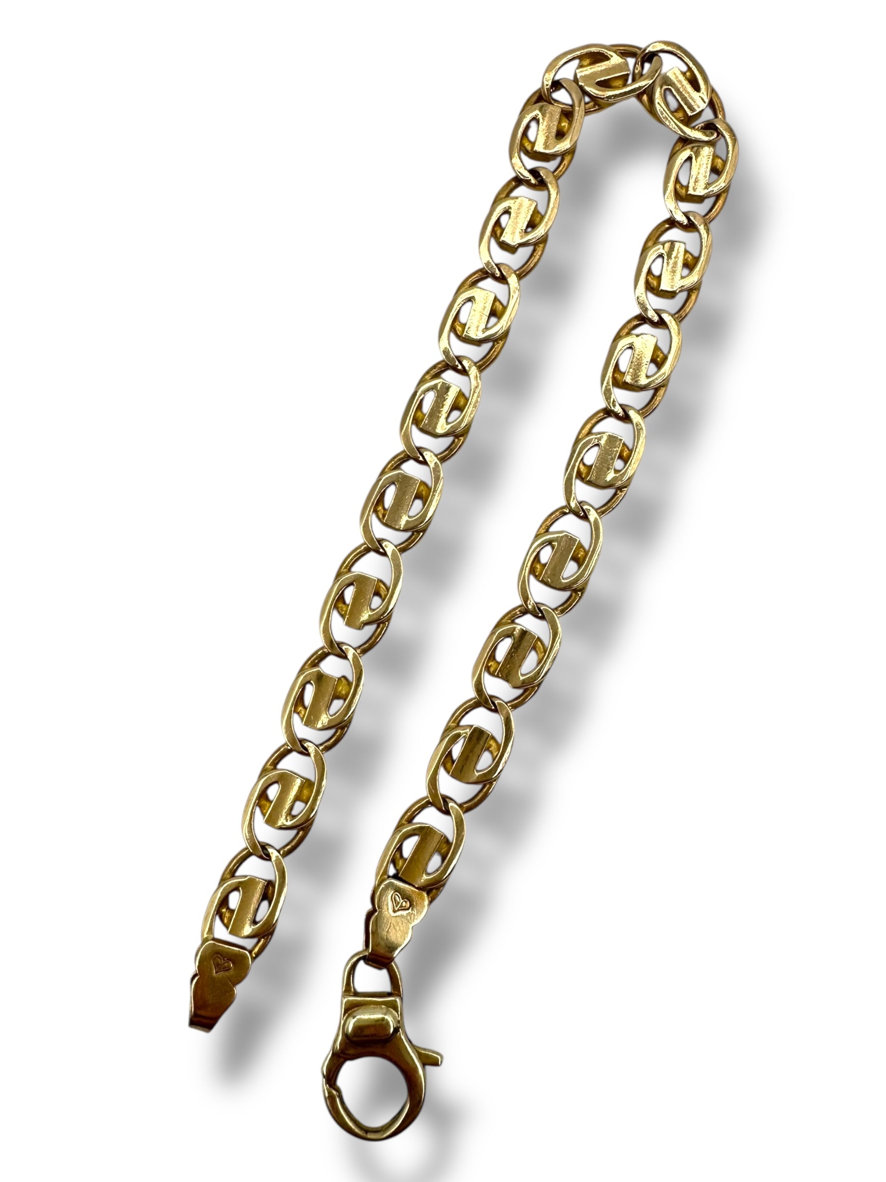 14k G Link Bracelet