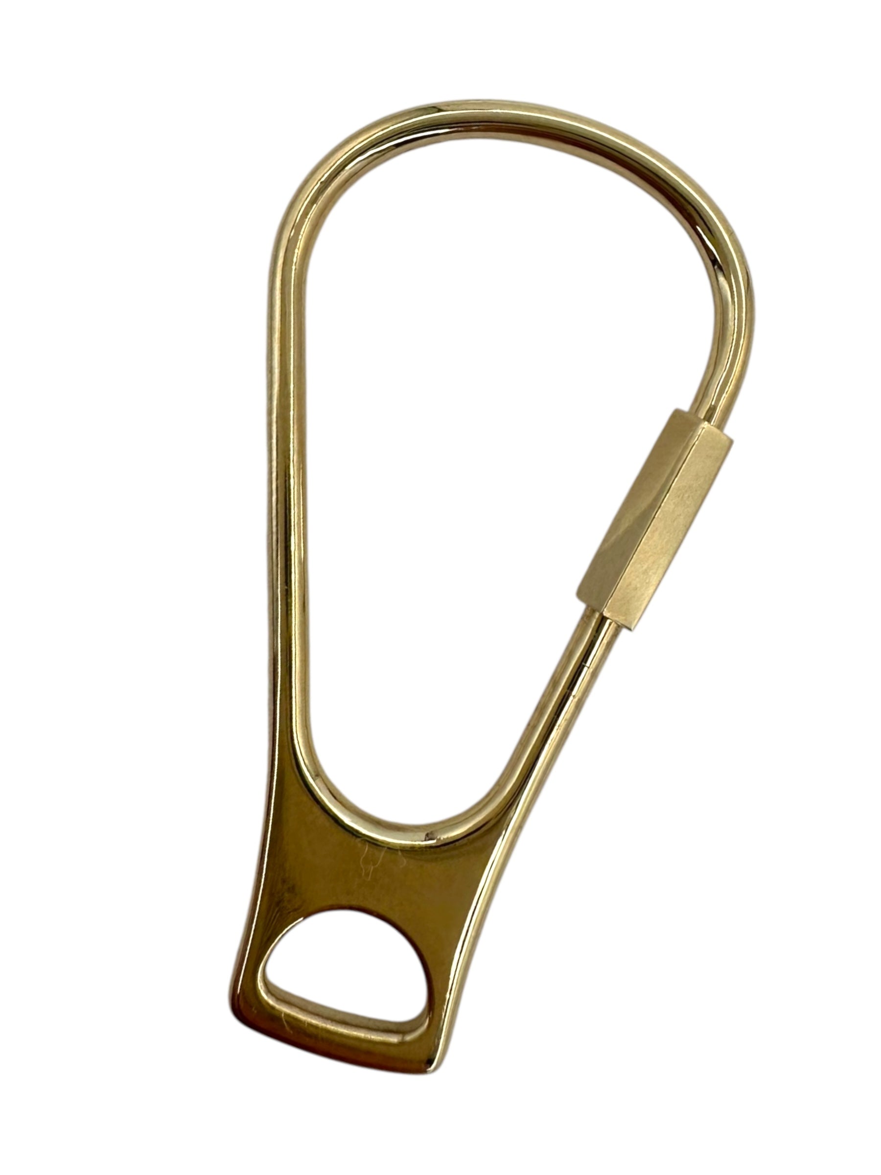 14k Carabiner Style Connector Pendant