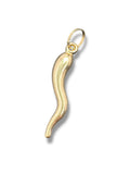 14k Cornicello Horn Charm