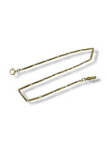 14k Chair Leg Link Watch Chain